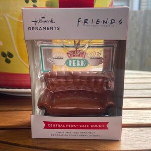 NIB Hallmark Friends Central Perk Café Couch Ornament